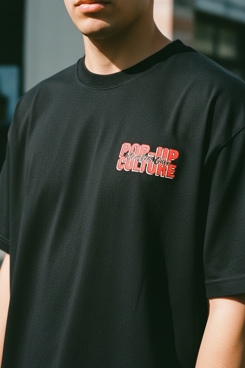 BUDDAFLIES Members Only – POP-UP CULTURE Heavyweight Tee - Buddaflies