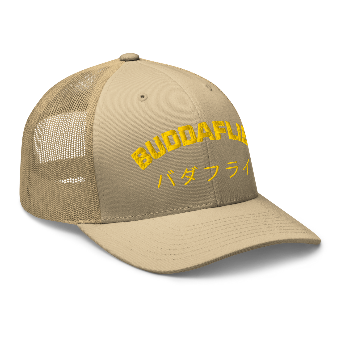 Badafurai Embroidered Trucker Snapback - Buddaflies