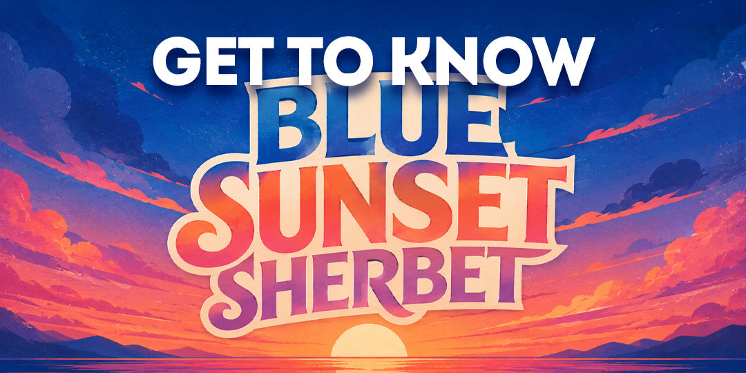 Blue Sunset Sherb | Indoor Limited Batch Flower
