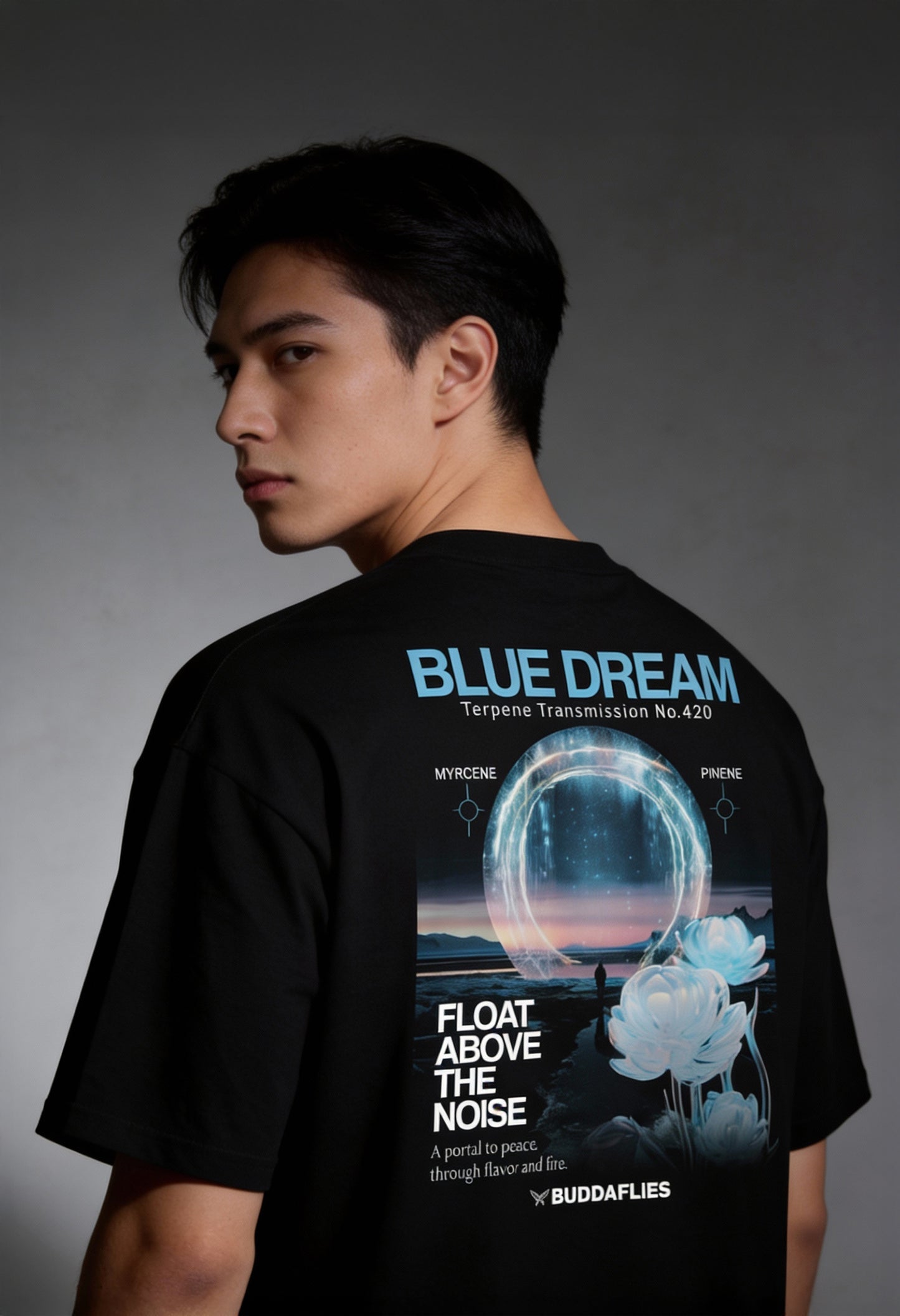 Blue Dream Heavyweight Terp Tee - Buddaflies