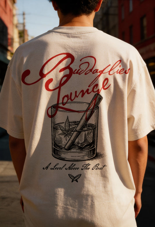 Buddaflies Lounge Oversized Tee - Buddaflies