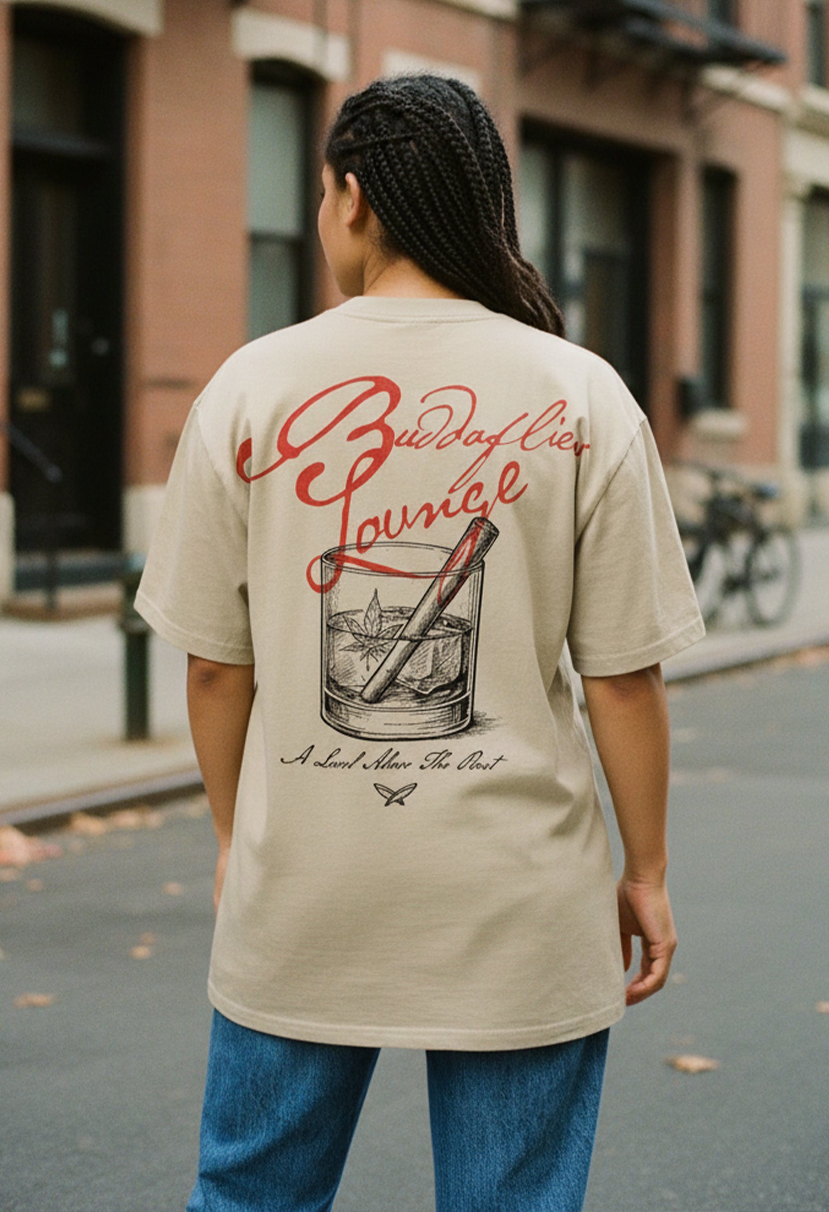 Buddaflies Lounge Oversized Tee - Buddaflies