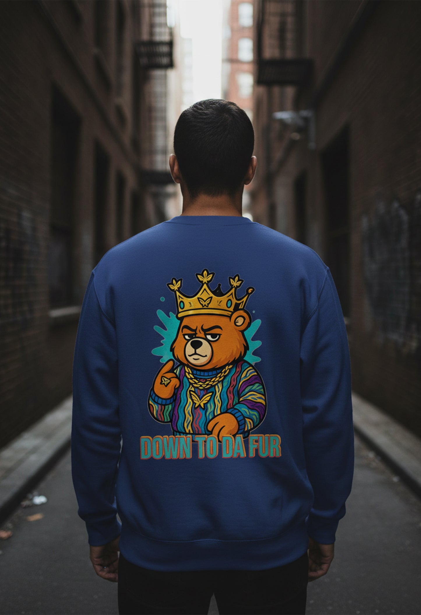 Down to Da Fur Sweatshirt - Buddaflies