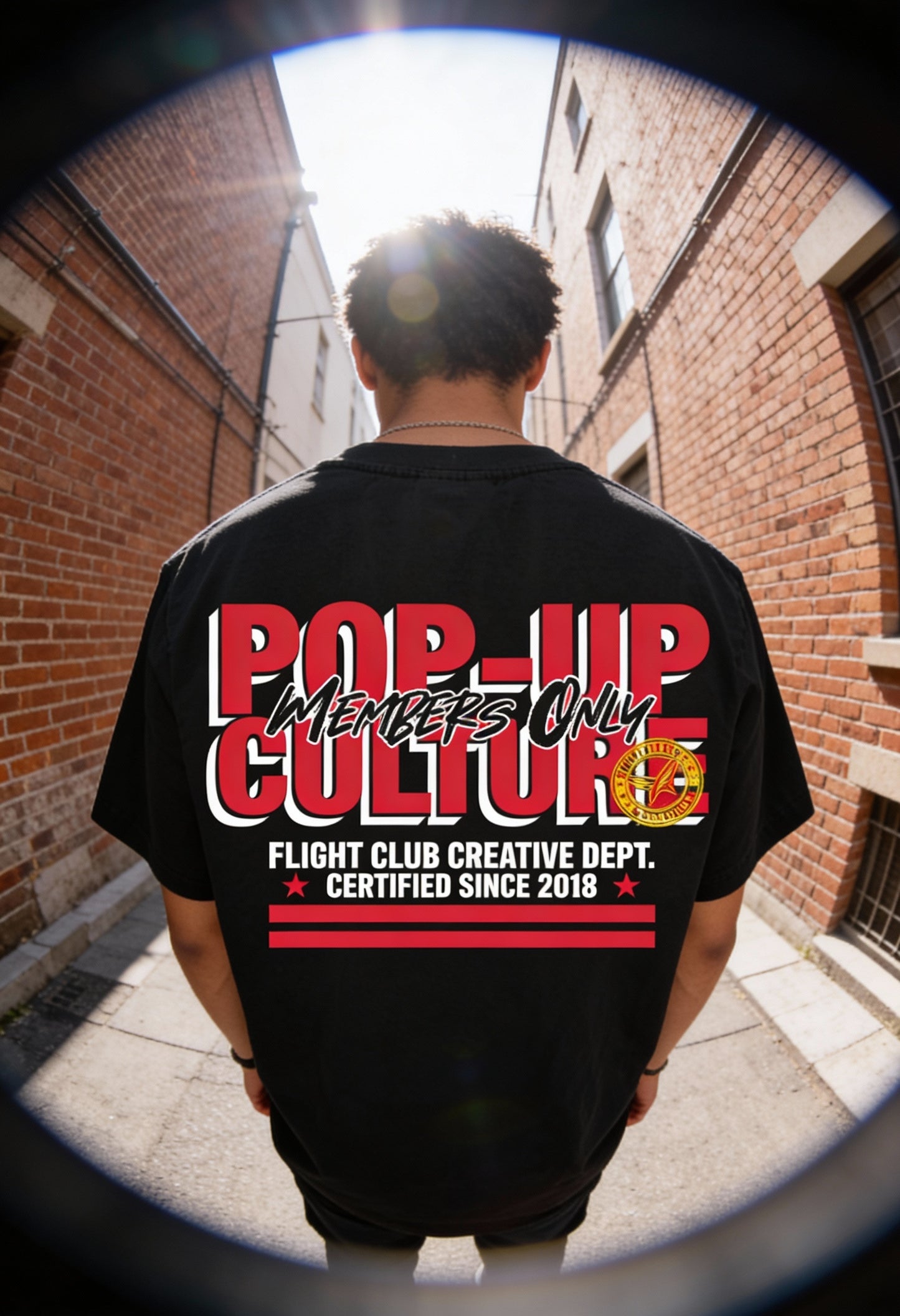 BUDDAFLIES Members Only – POP-UP CULTURE Heavyweight Tee - Buddaflies