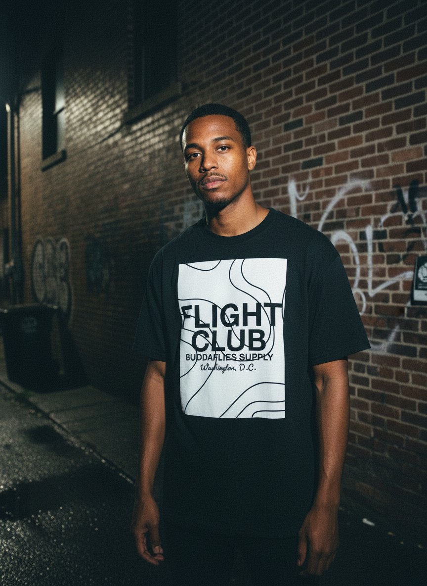 Buddaflies Flight Club Tee - Buddaflies