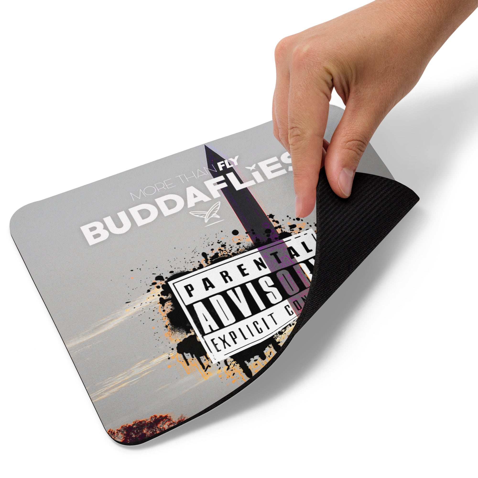 Buddaflies Parental Advisory "Roll Up Mat"