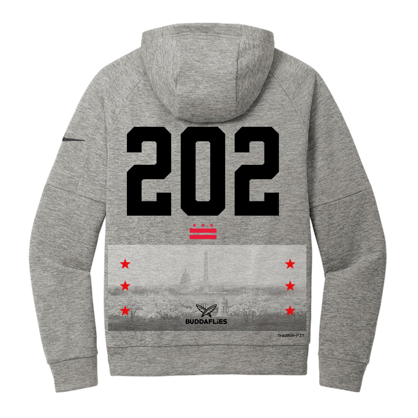 Dark Grey Heather - BACK