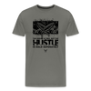 Men&#39;s Hustle Sold Separately Premium T-Shirt - asphalt gray