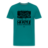 Men&#39;s Hustle Sold Separately Premium T-Shirt - teal