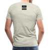 Men&#39;s Hustle Sold Separately Premium T-Shirt - heather oatmeal