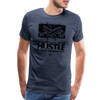 Men&#39;s Hustle Sold Separately Premium T-Shirt - heather blue