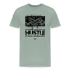 Men&#39;s Hustle Sold Separately Premium T-Shirt - steel green