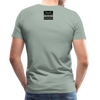 Men&#39;s Hustle Sold Separately Premium T-Shirt - steel green