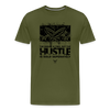 Men&#39;s Hustle Sold Separately Premium T-Shirt - olive green