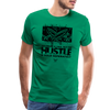 Men&#39;s Hustle Sold Separately Premium T-Shirt - kelly green