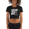 Secure the bag Women’s Crop Tee - Buddaflies